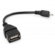 Кабель USB Micro 0,1 m OTG USB AF/Micro-B Cablexpert (A-OTG-AFBM-001)