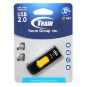 Флеш накопичувач USB 32 Gb Team C141 Yellow USB 2.0