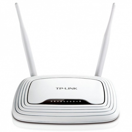 Роутер TP-LINK TL-WR842ND до 300Mbps, 802.11 n/g, 4x10/100TX, 1xUSB 2.0, 2 съемные антенны