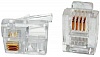 Конектор RJ12  EvroMedia 6P4C  (под телефонный кабель)