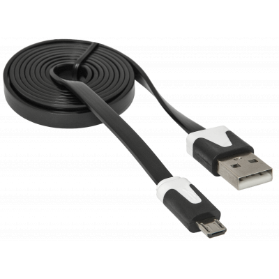Кабель USB Micro 1.0 m AM/microB 5p Defender  USB08-03P
