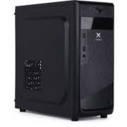 Корпус Vinga CS104B-500W Miditower, Mini - ITX, ATX, Micro - ATX, з блоком живлення, 500 Вт, 2xUSB 2