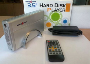 HDD медиа-проигрыватель Maxxtro MP-433  3,5” Media Player (DVD,MPEG4,JPEG) 