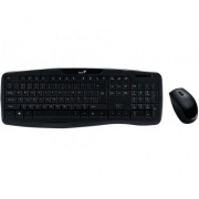 Комплект Genius SlimStar KB-8000X Black UKR (31340005108) бездротовий,