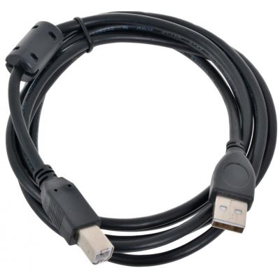 Кабель USB 2.0 1.0 m AM/BM Maxxter с фильтром (UF-AMBM-1M)