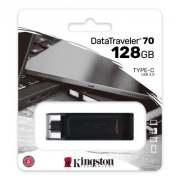 Флеш накопичувач USB 128 Gb Kingston DataTraveler 70 USB 3.2 / Type-C (DT70/128GB)