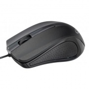 Мишка Gembird MUS-101 черная, оптическая, 1200 dpi, USB