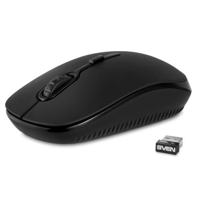 Мишка SVEN RX-510SW Wireless (black) Silent USB, 3 key, 1 Wheel, 1600dpi