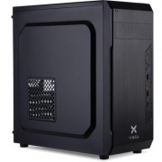 Корпус Vinga CS108B Miditower, ATX, 400Вт, 2xUSB 2.0, Audio, черный