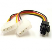 Перехідник живлення 2x4pin*6pin для ВИДЕОКАРТ