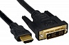 Кабель HDMI на DVI 1,8 м 24+1pin M, PATRON (CAB-PN-DVI-HDMI-18)