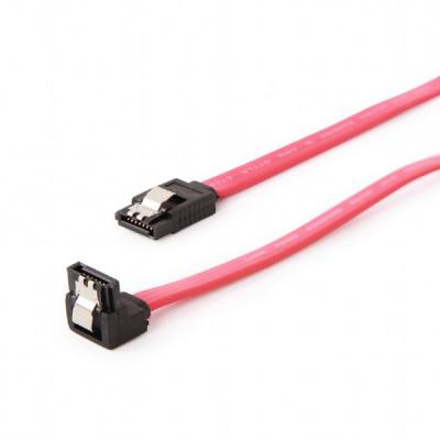 Шлейф Serial ATA III (6Gb/s) 0.3m с защелкой угловой
